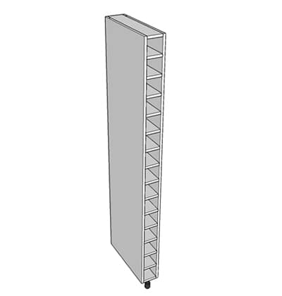 150, Wine Rack, Base Unit, 2150H X 150W X 565D-U-JK