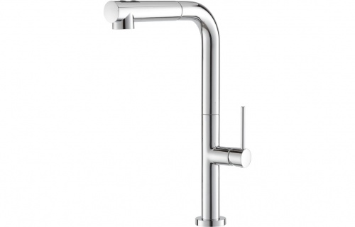 Prima+ Single Lever L-Shaped Tall Mixer Tap - Chrome