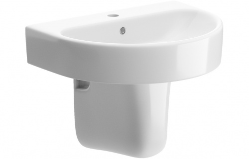 Spa 555X430Mm 1Th Basin & Semi Pedestal