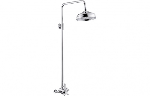 Nile Berwick Shower Pack 2 - Concentric Single Outlet & Overhead Shower Kit