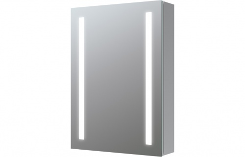 Sandy 500mm 1 Door Front-Lit LED Mirror Cabinet