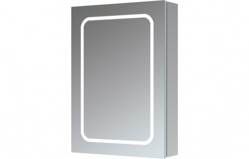 Rik 500mm 1 Door Front-Lit LED Mirror Cabinet
