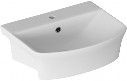 Drip 500X400Mm 1Th Semi Recessed Basin