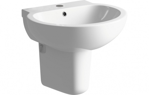 Nimble 535X490Mm 1Th Basin & Semi Pedestal