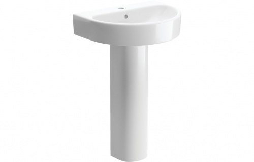 Crown 555X460Mm 1Th Basin & Full Pedestal