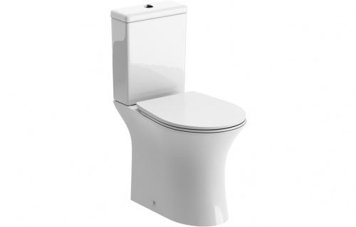 Drip Rimless C/C Open Back Wc & Soft Close Seat