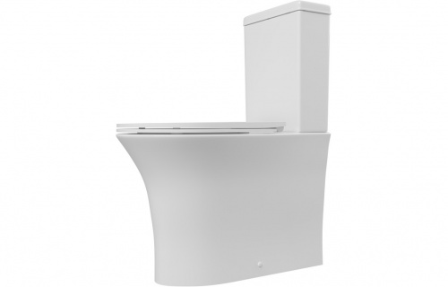 Drip Rimless C/C Fully Shrouded Wc & Soft Close Seat