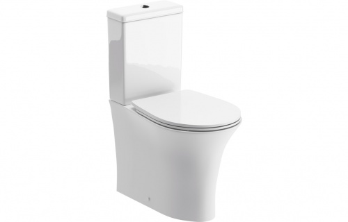 Drip Rimless C/C Fully Shrouded Wc & Soft Close Seat
