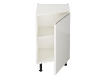 300, Rh Angled, B/Unit , 1 Shelf, 720H X 300W X 565D-U-WPSG