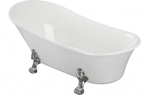Triverton Freestanding 1620x700x770mm 0TH Bath w/Feet