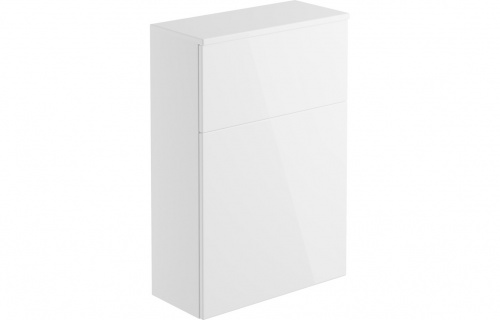 Lomand 600mm Floor Standing WC Unit - White Gloss