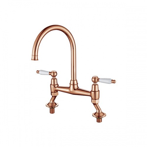 Moulins Classic Bridge Mixer Copper