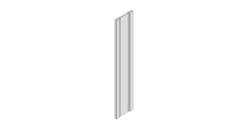 Mantle Side Panels 1280 X 250 X 21 (X2) For Plant On Mantle - Wakefield Light Grey