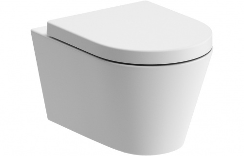 Spa Rimless Wall Hung Wc & Soft Close Seat