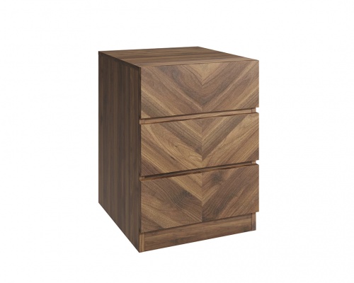 Catania 3 DRAWER BEDSIDE TABLE