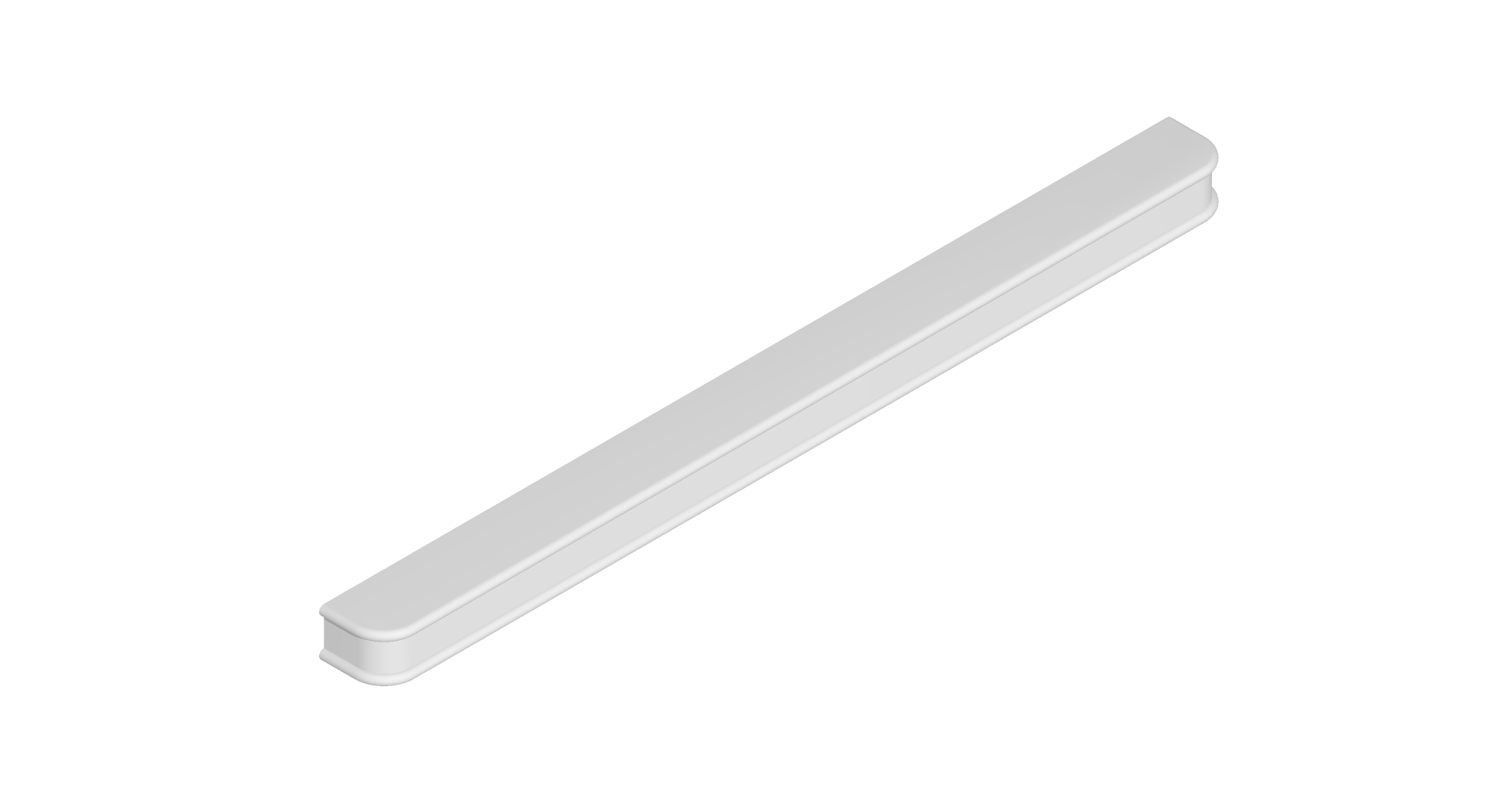 Mantle Shelf 170 X 2500 X 130 - Aldana Light Grey