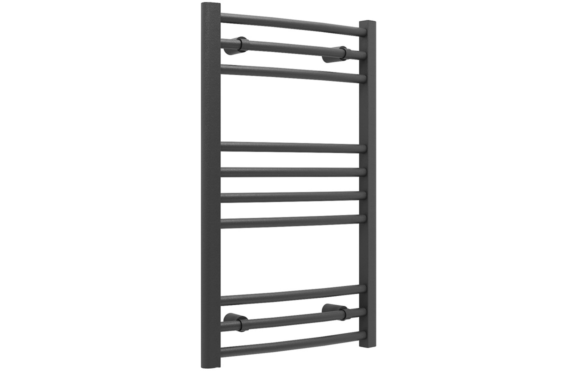 Pearl Curved 30Mm Ladder Radiator 500X800Mm - Anthracite
