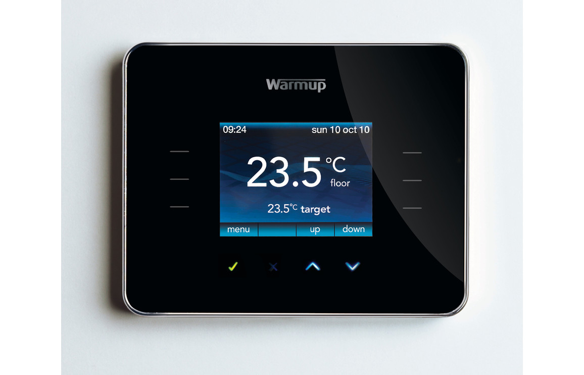 Warmup 3Ie Programmable Thermostat - Black