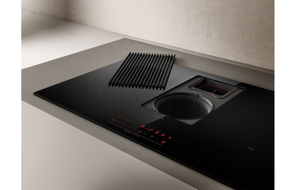 Elica Nikolatesla Prime 85Cm Venting Induction Hob (Ducting) Black