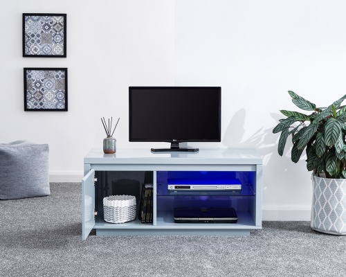 Polar led shop tv stand